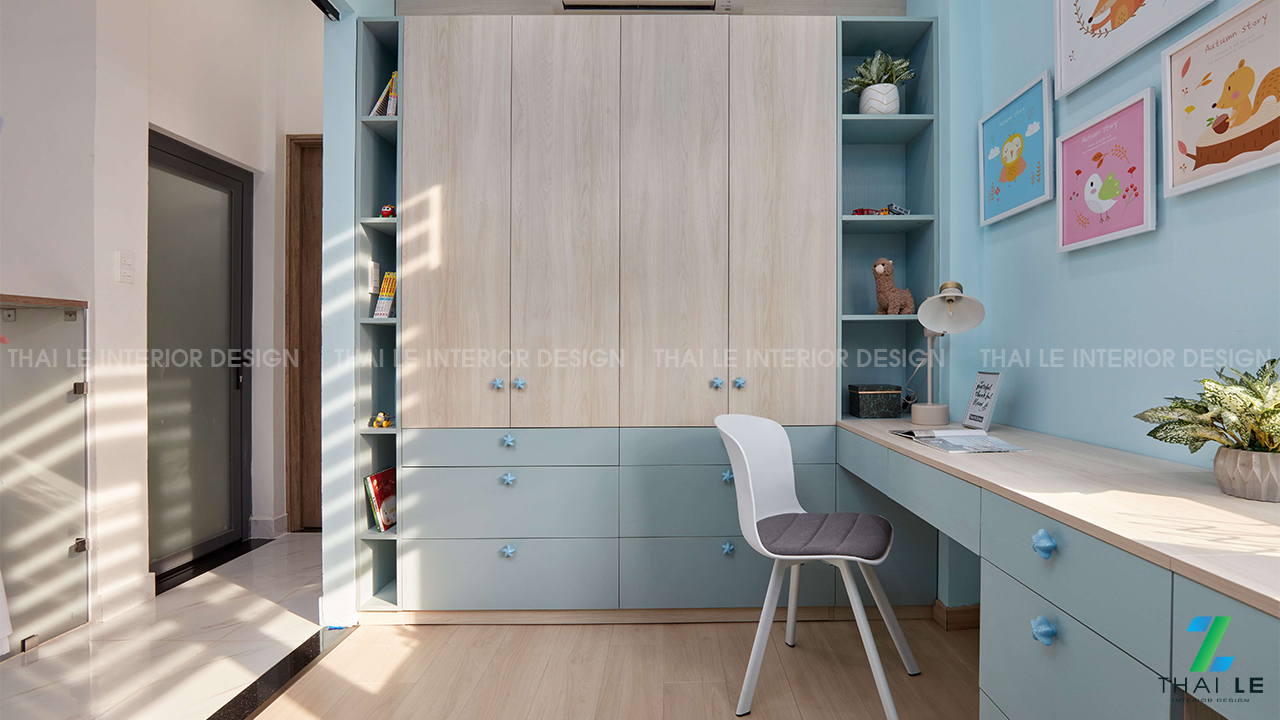 Thi công nội thất nhà phố The Sol City Long An - 300m2